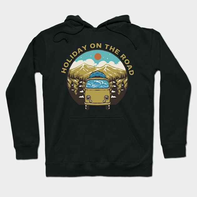 Holiday On The Road Hoodie by 78soeef